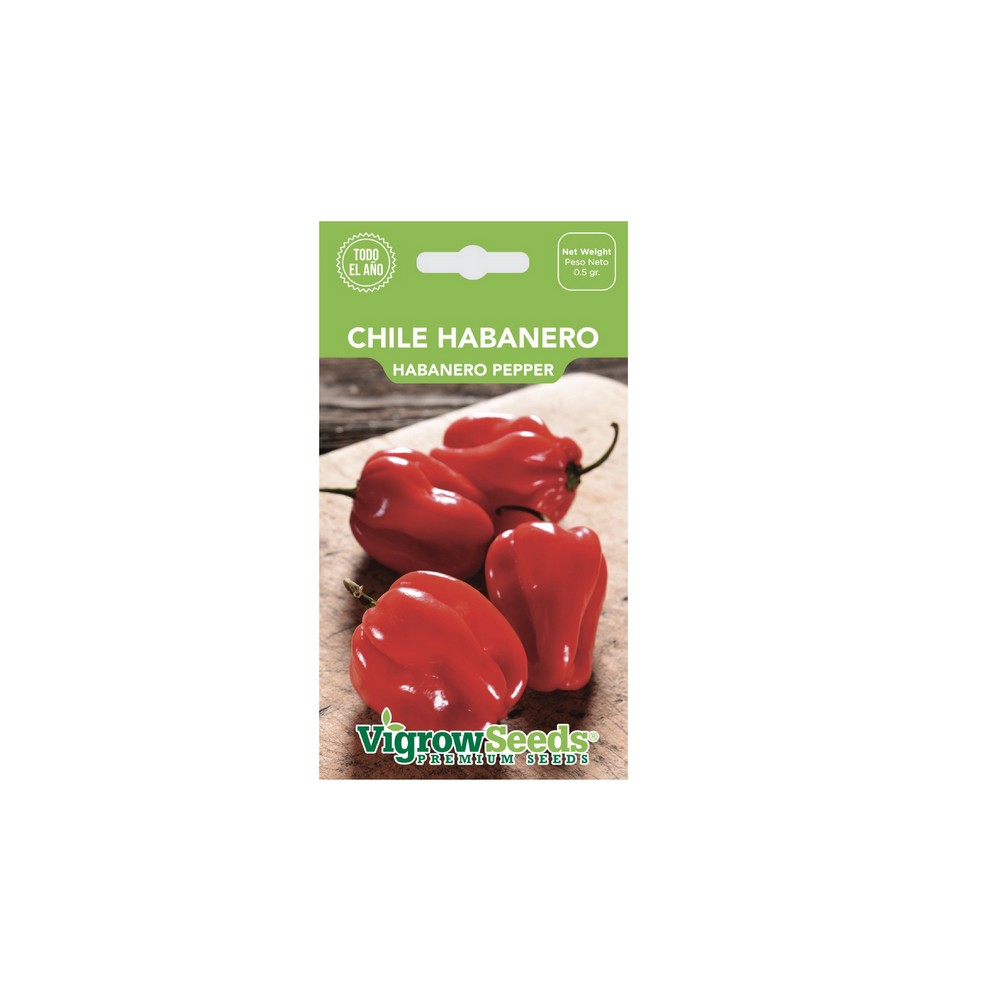 Semilla de chile habanero 1 gramo