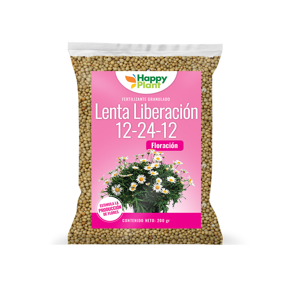 Fertilizante lenta liberacion de nutrientes 200 gramos