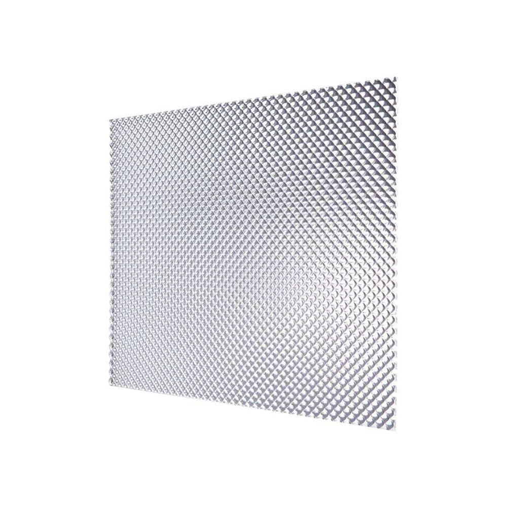 Lamina prismatica 2x4 blanca 4 luces