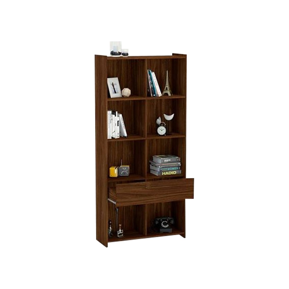 Mueble librera haiti imbuia politorno 160442