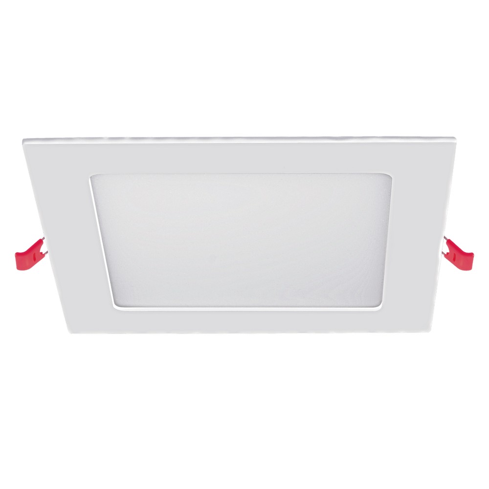 Panel led cuadrado de empotrar 12w luz blanca 170x10 mm