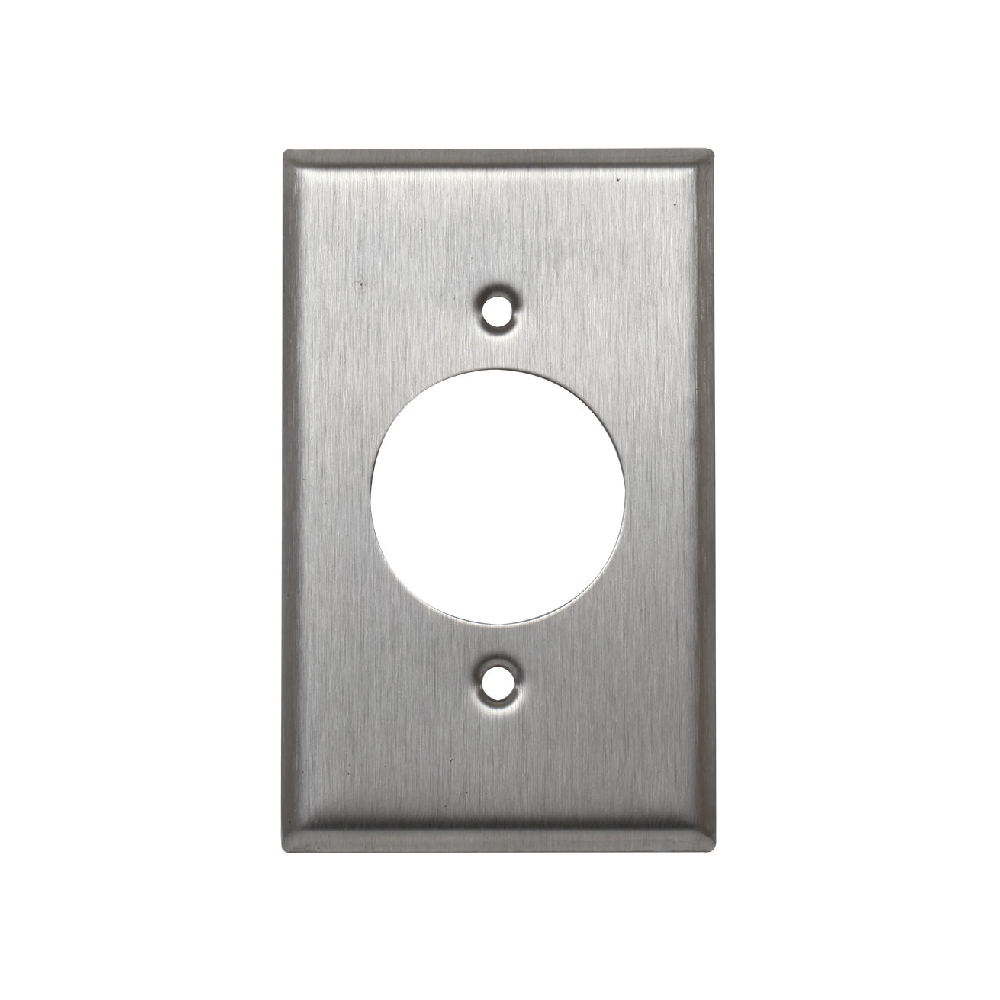 Placa para linea de seguridad metalica eagle