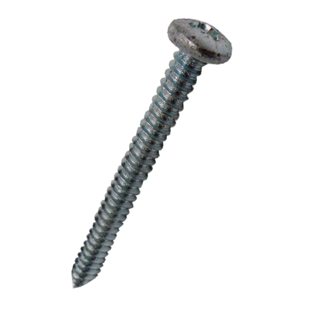 Tornillo para metal cabeza cilíndrica 12x1 1/4 pulgadas zincado