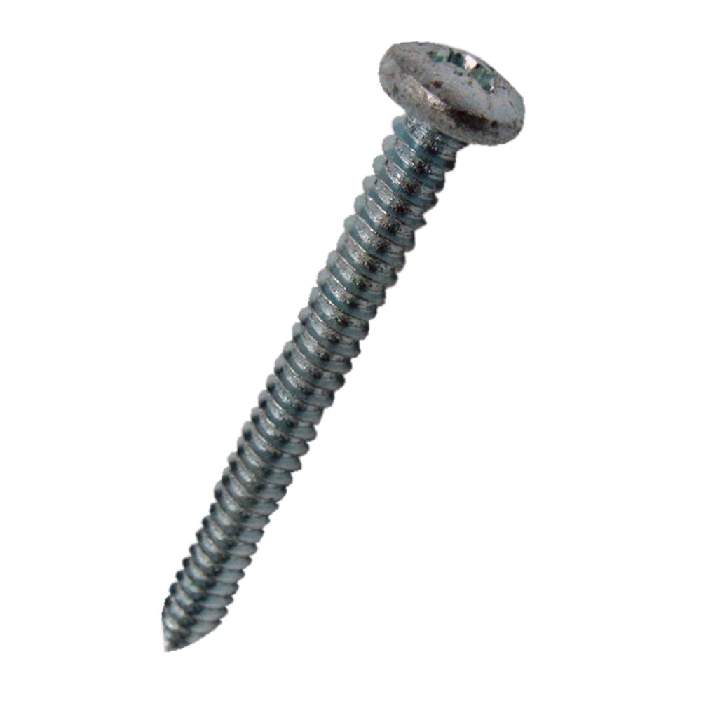 Tornillo para metal cabeza cilíndrica 8x1 1/2 pulgadas zincado