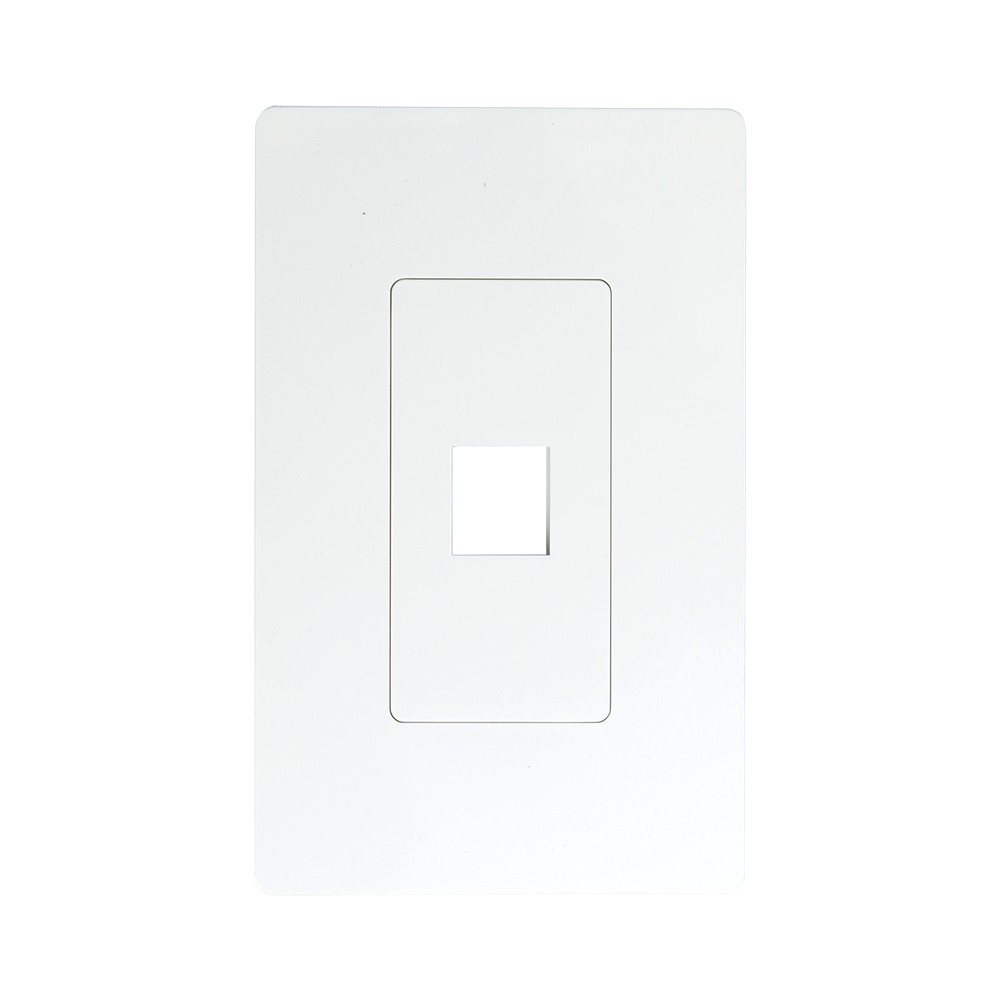 Placa 1 modulo para jack rj45 linea decor eagle