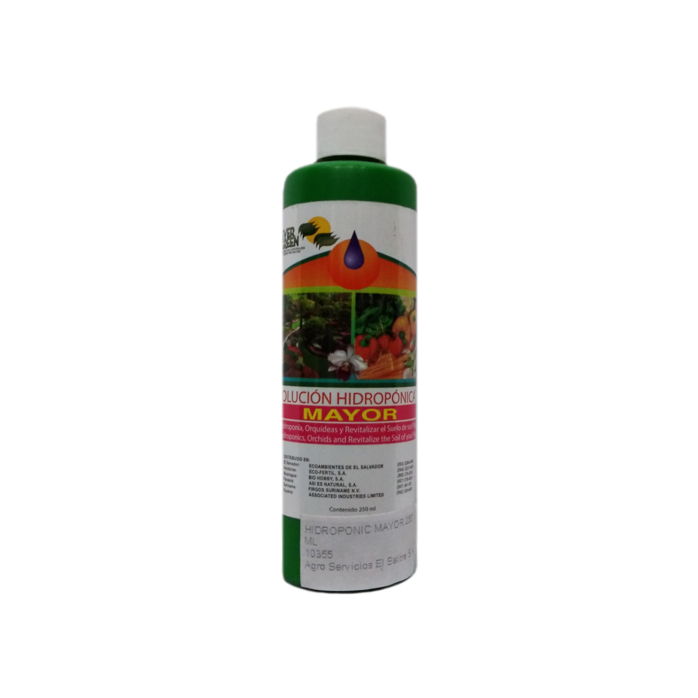 Solucion nutritiva hipronica mayor 250 ml