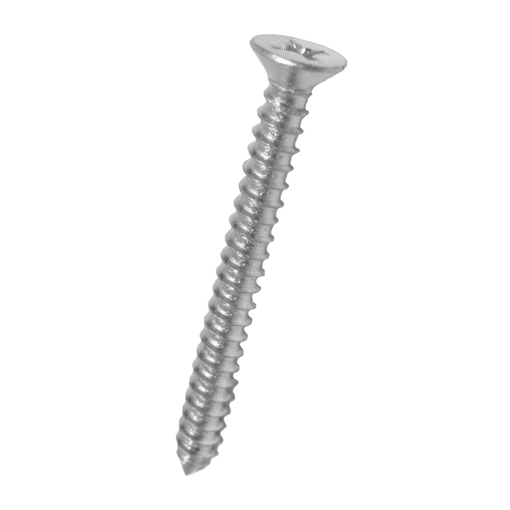 Tornillo para metal cabeza plana 10x5/8 pulgadas zincado