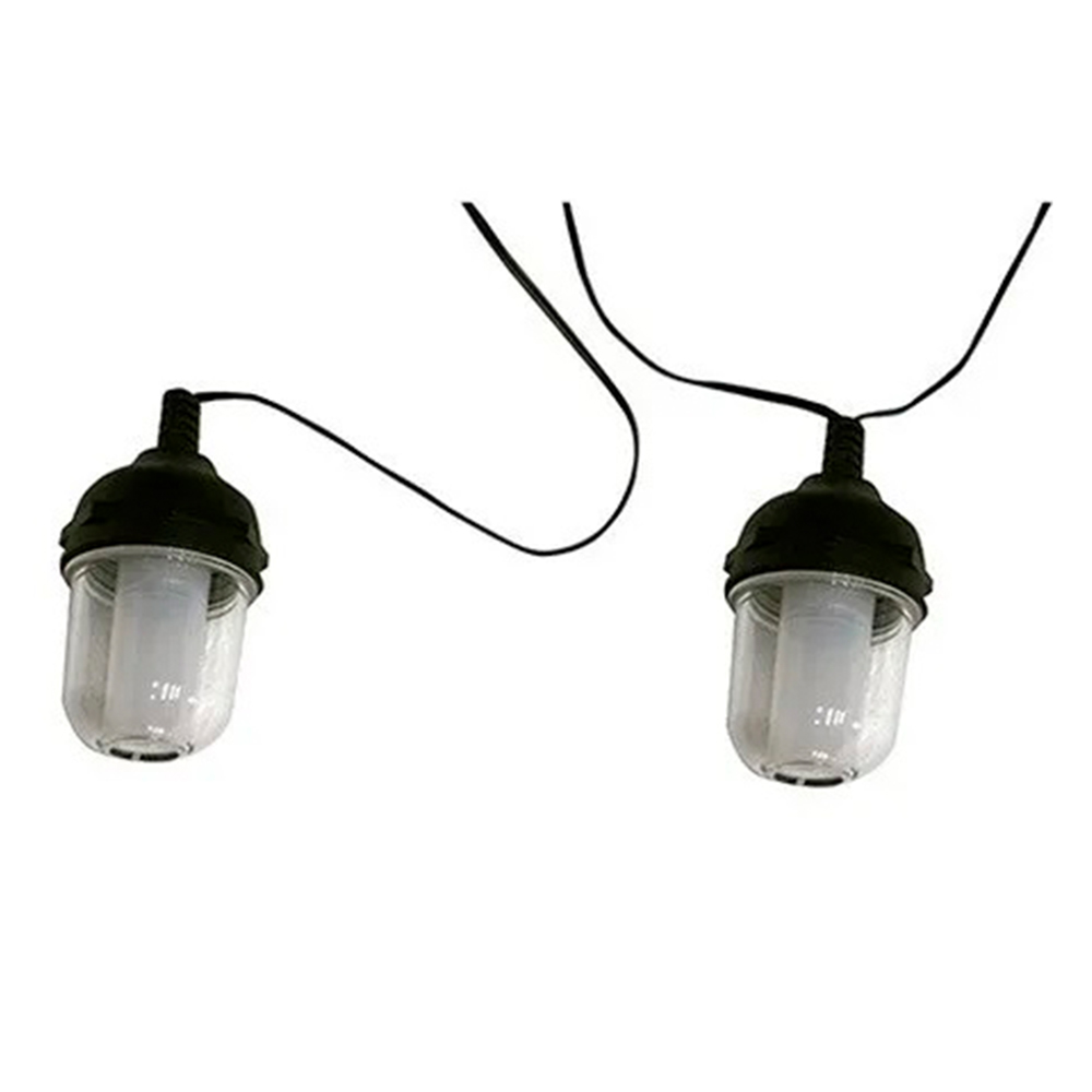 Serie de luces led copo de nieve 6 pcs. 5mts. xmtx361-011