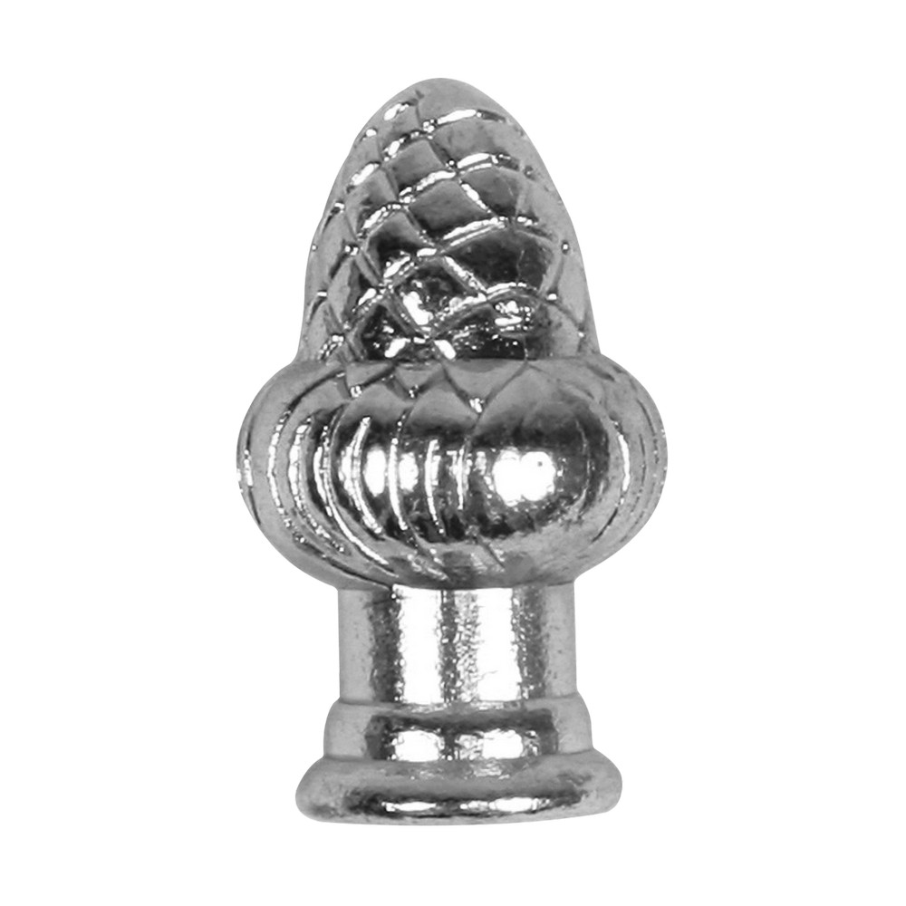 Punta para niple de lámpara acorn 1/8x1/4 pulg (3.17 mm x 6.35 mm) nickel