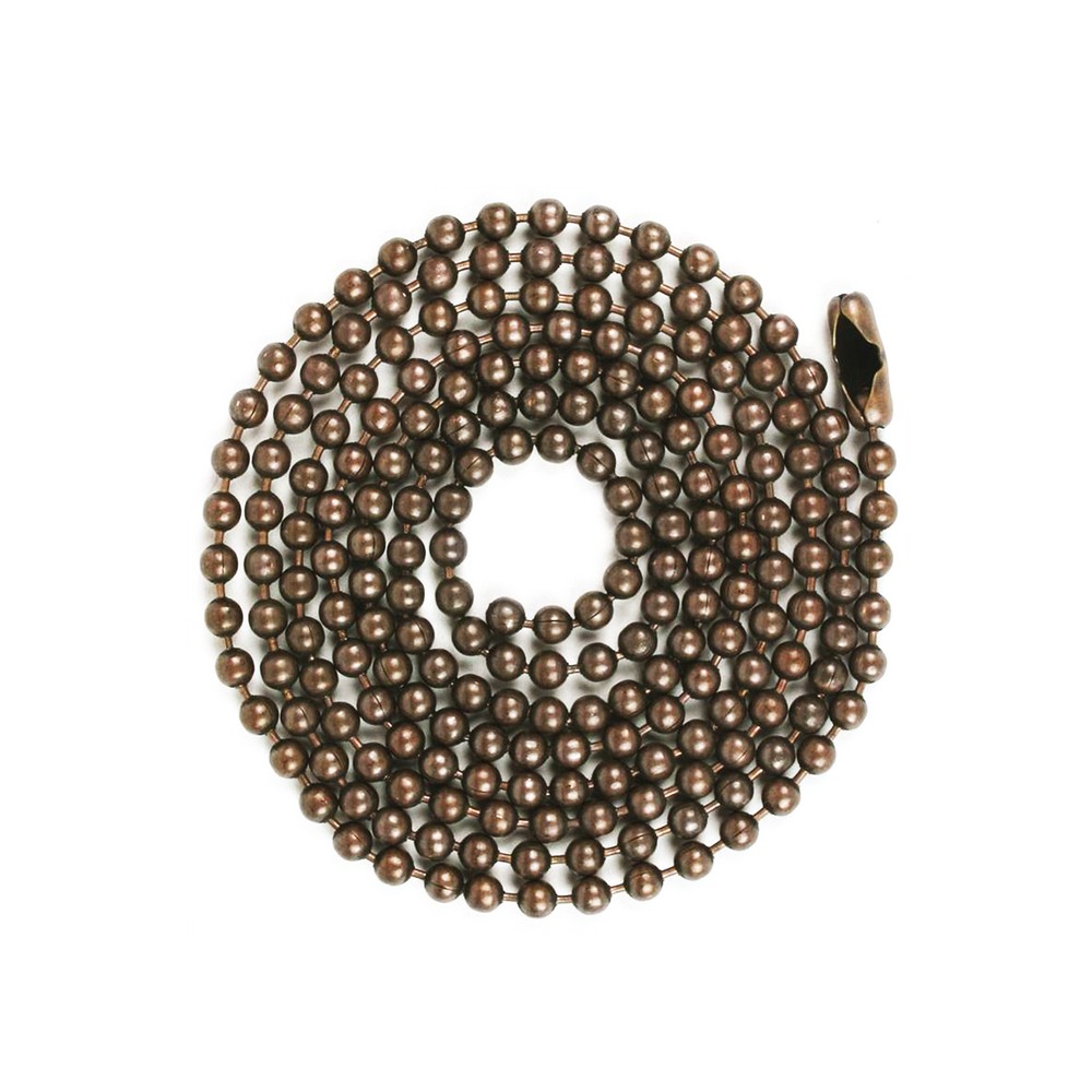 Cadena de bola para ventilador # 6 rustic bronze