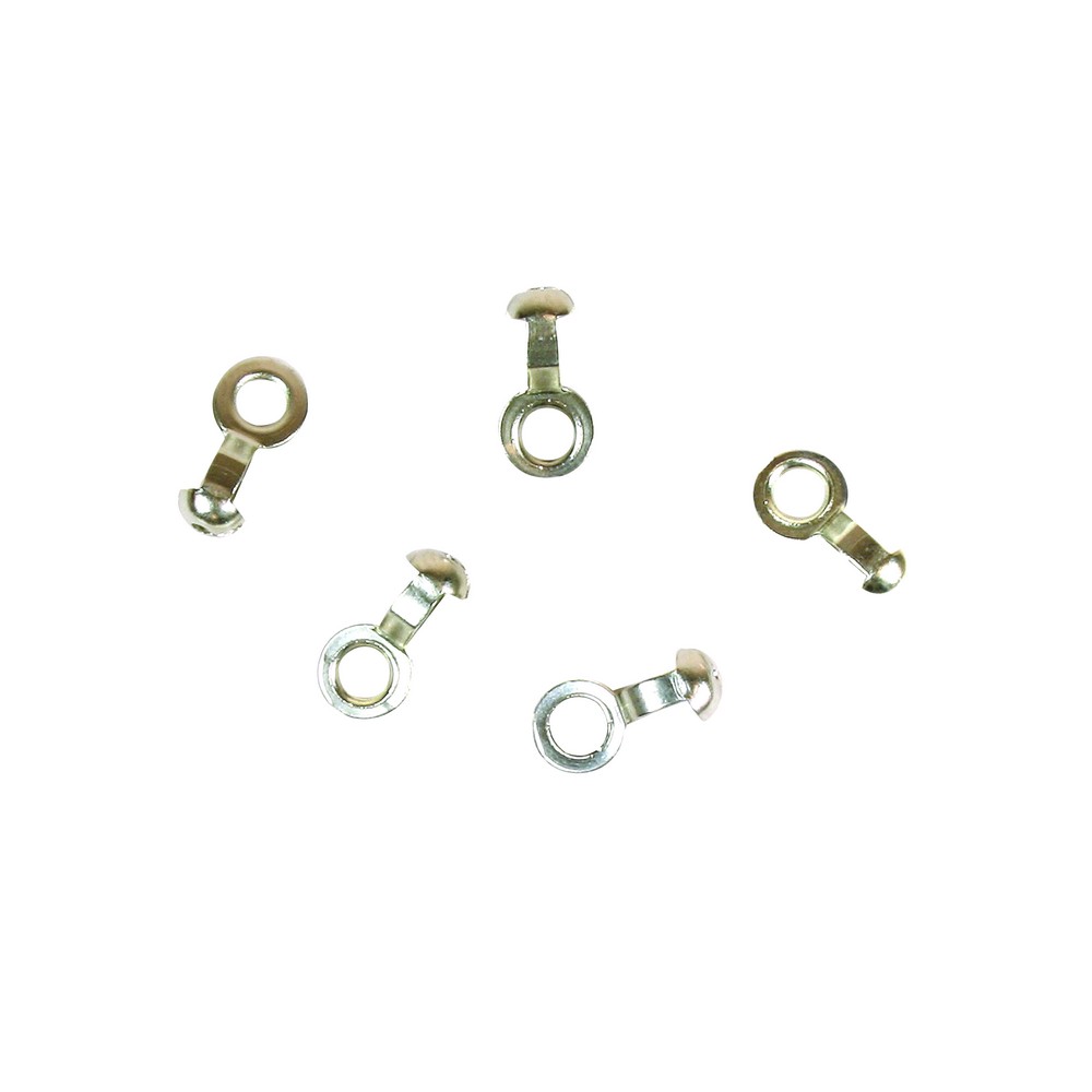 Set de acoples para cadena de bola # 6 niquel 5 unidades