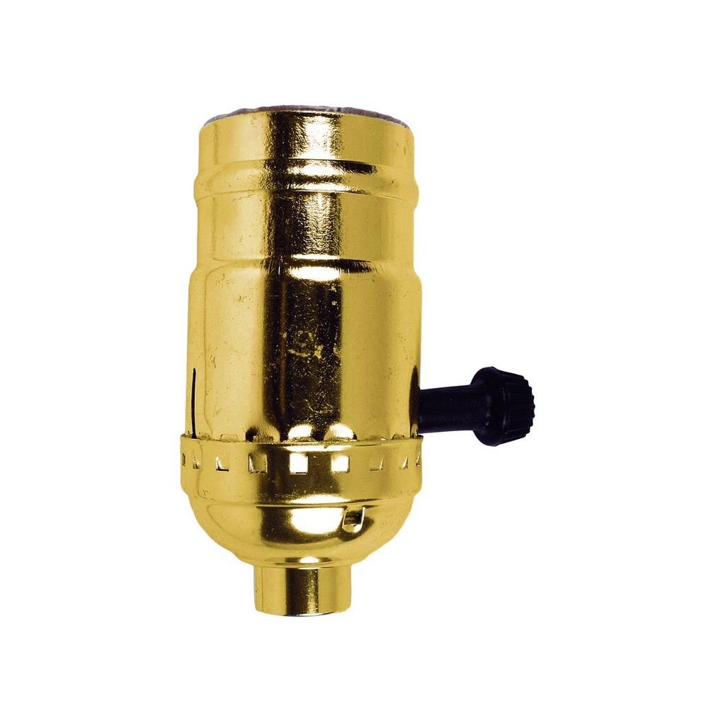 Socket e27 de perilla brass
