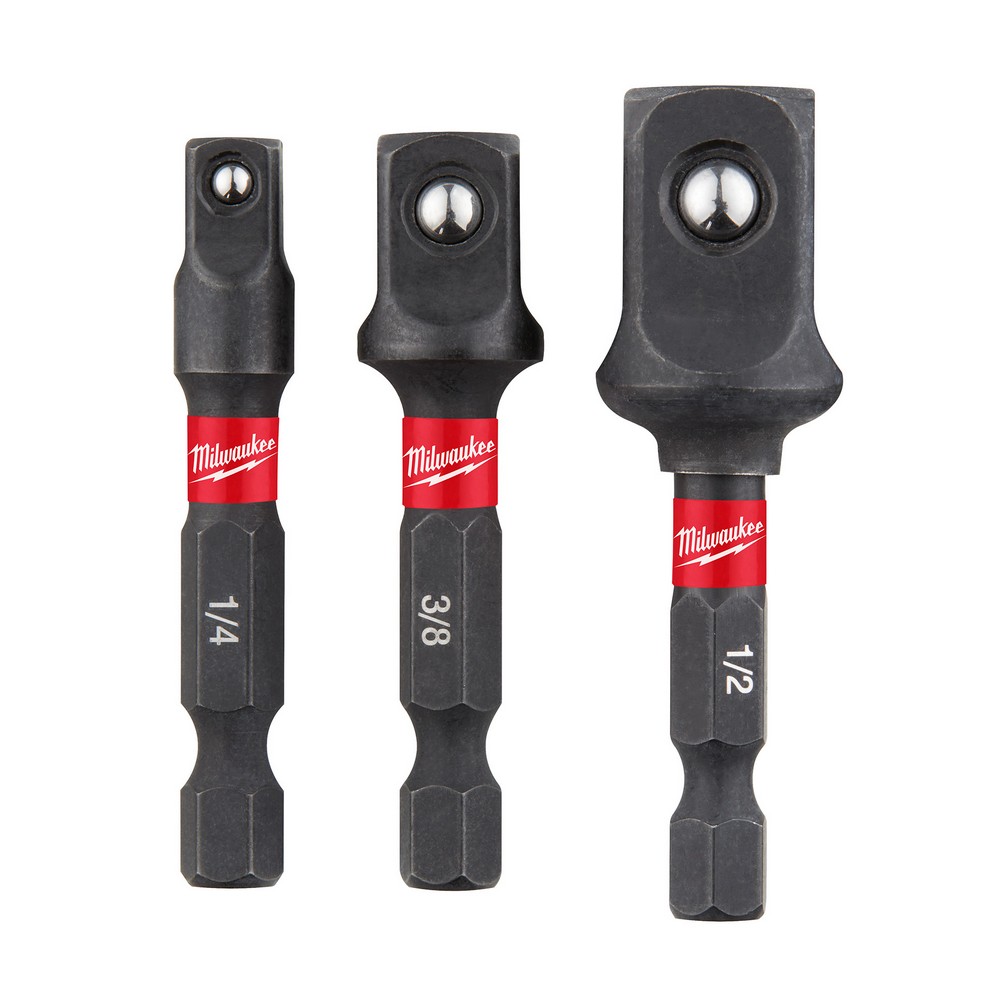 Juego de adaptadores de impacto 1-4 pulg 3-8 pulg 1-2 pulg s-3