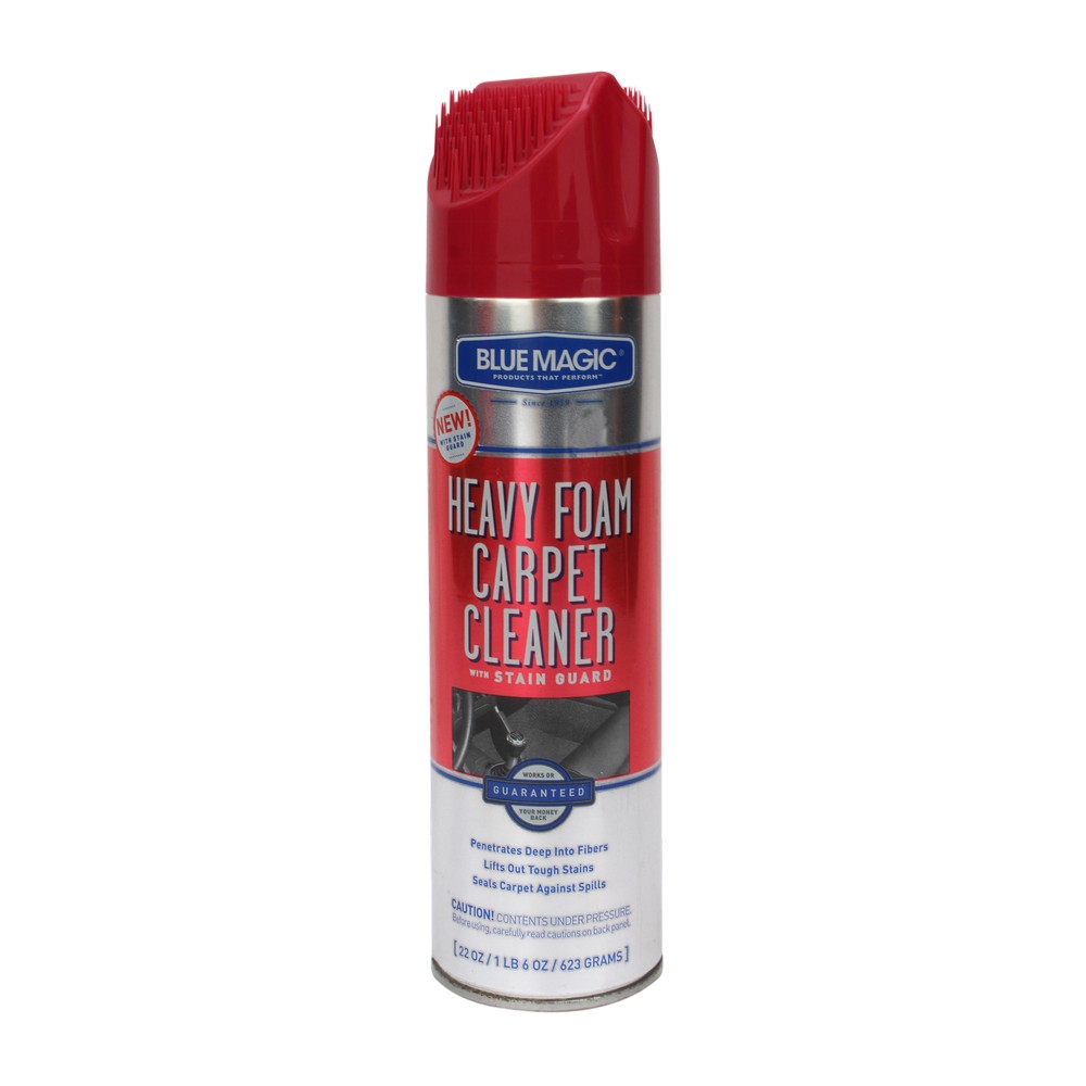Limpiador para alfombra sin aroma 22oz blue magic 8250045