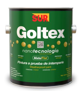 Pintura mate goltex galon base deep