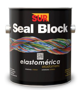 Pintura mate acrilica seal block gal  base pastel
