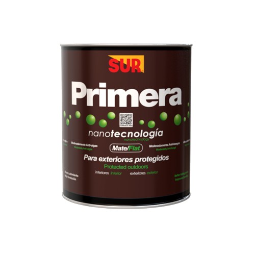 Pintura acrilica mate primera base 1-4 gal pastel