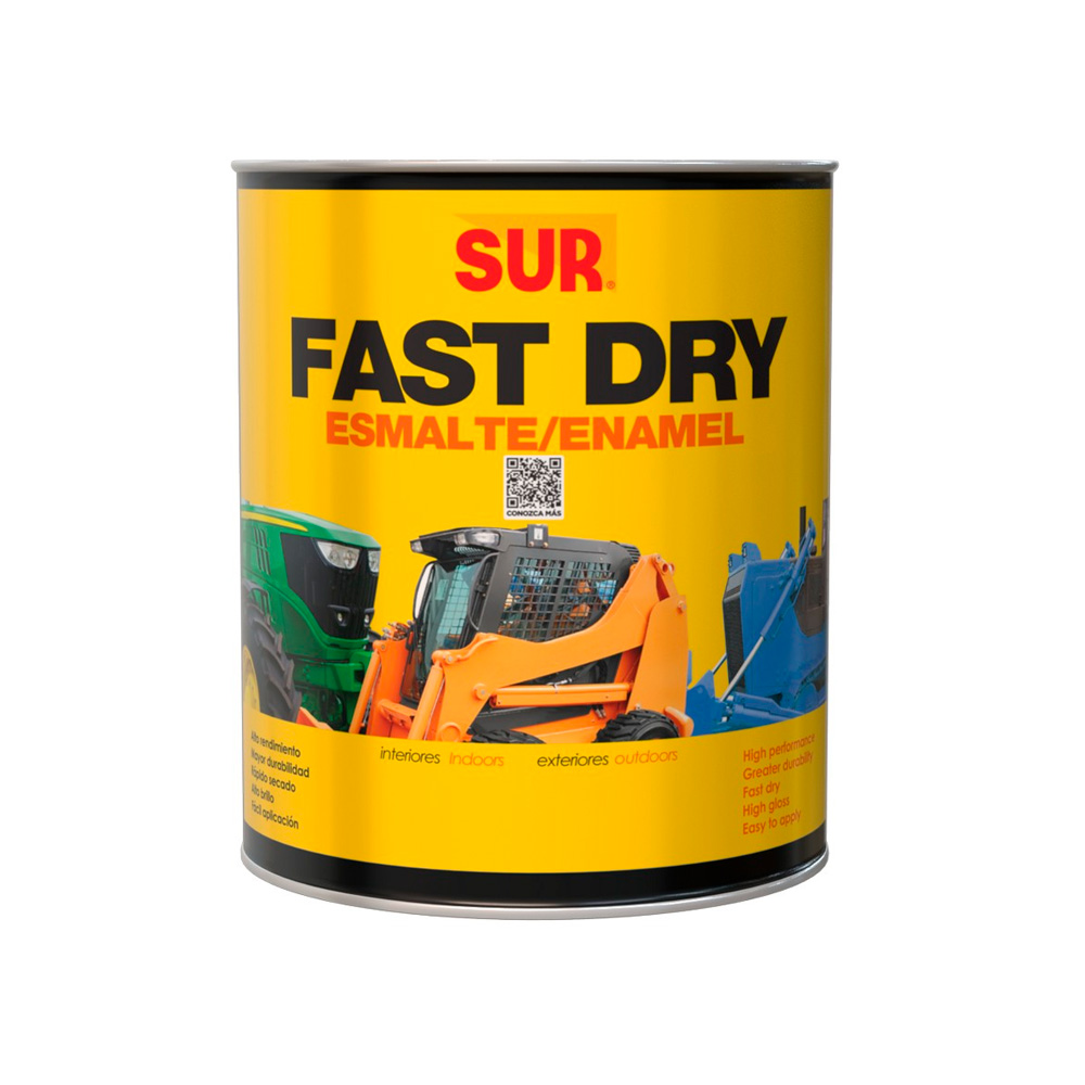 Esmale fast dry anaranjado 1 qt