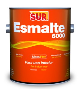 Esmalte 6000 mate galon blanco en aceite