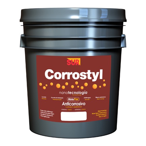 Anticorrosivo corrostyl acrlico 5 galones blanco