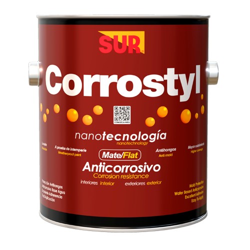 Anticorrosivo corrostyl acrilico galon terracota