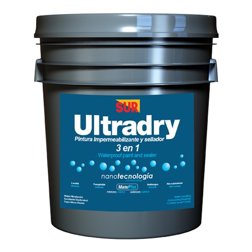 Impermeabilizante ultra dry 5 gal base pastel