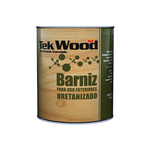 Barniz marino para uso exterior 1/4 galon