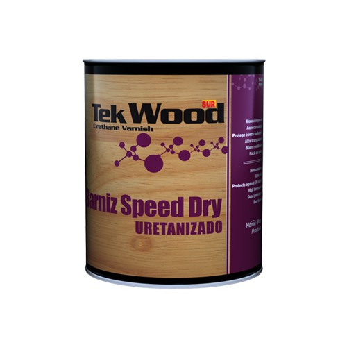 Barniz satinado spead dry para uso exterior 1/4 galon