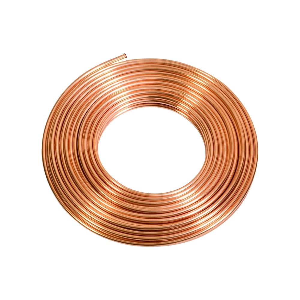 Tubo de cobre flexible 1/2 pulg (12.7 mm)