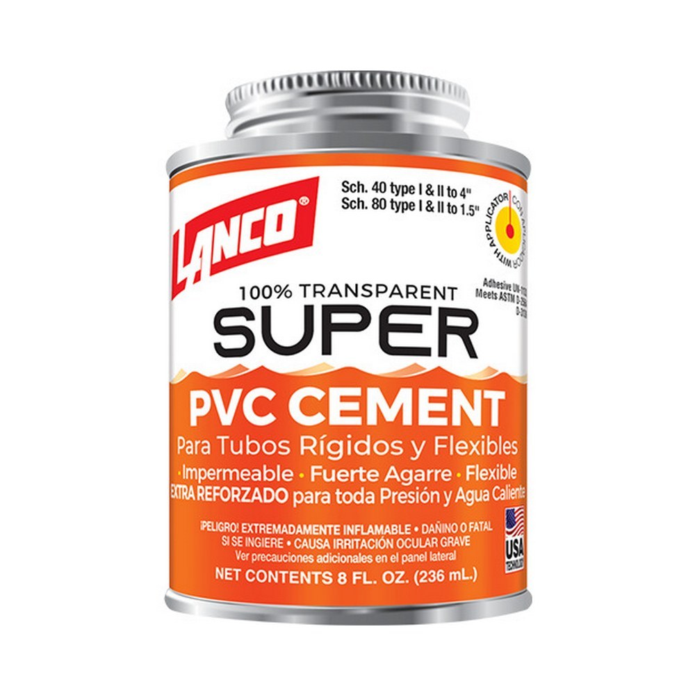 Pegamento para pvc 1/16 gal super cemento