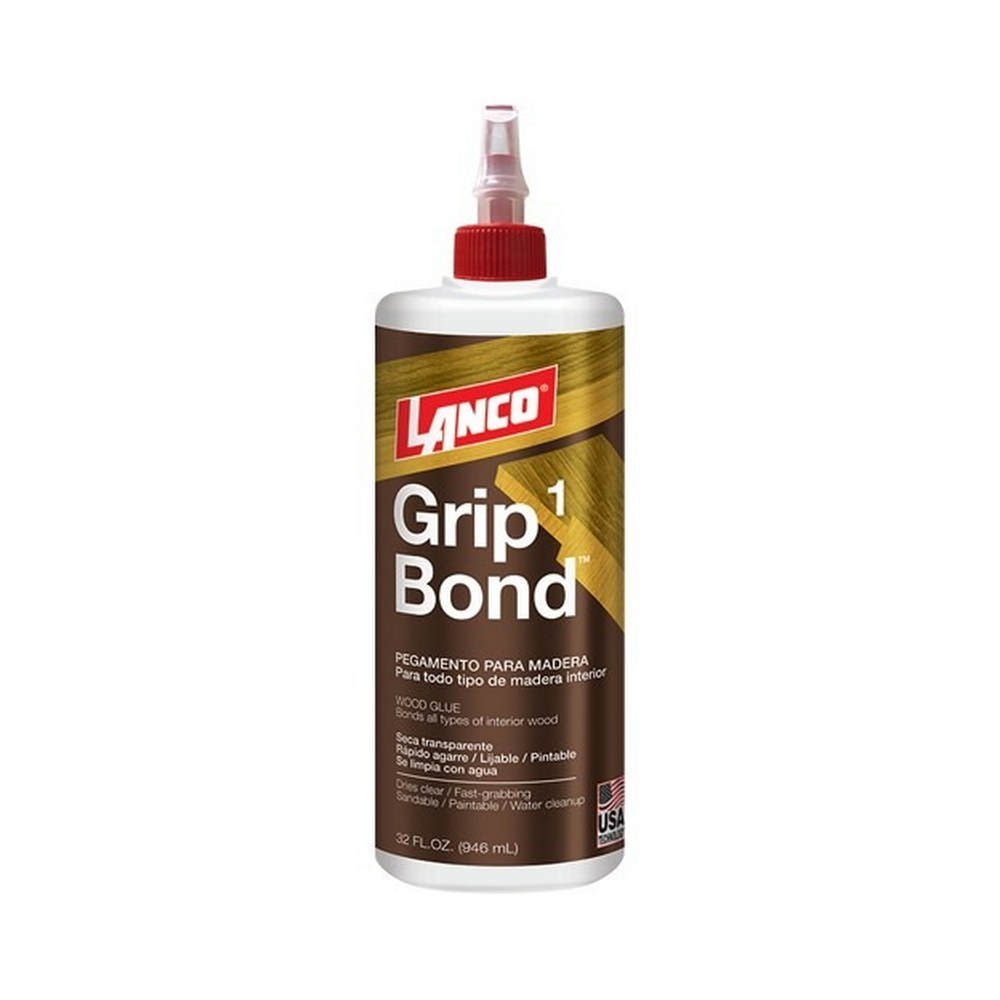 Pegamento cola  1/4 gal blanca grip bond