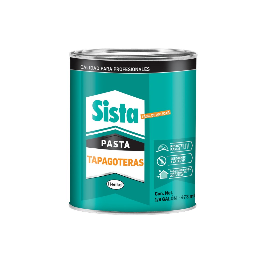 Pasta tapagoteras sista 1/8 gal (0.473 l)