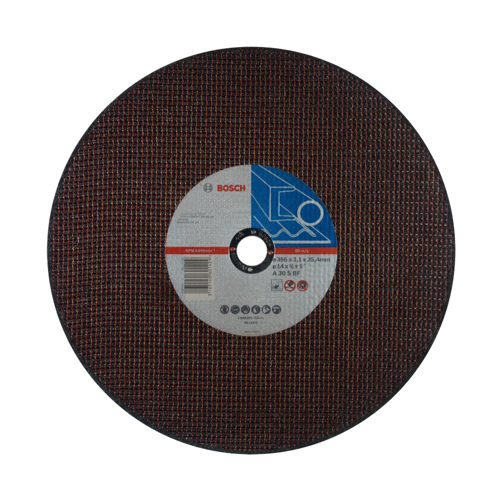 Disco para metal corte 14 pulgx3.1x25.4 mm