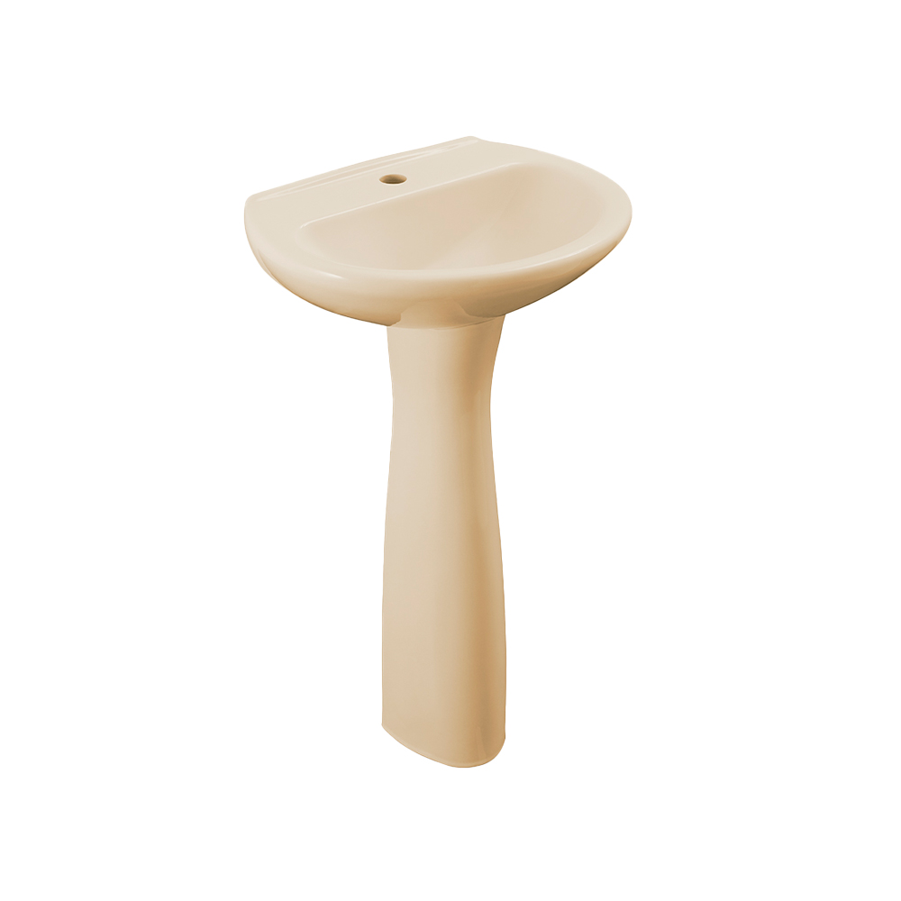 Lavamanos ecoline de pedestal bone