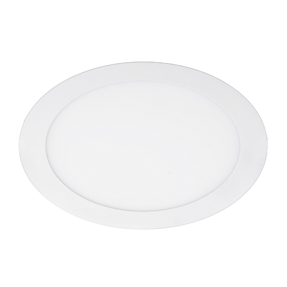 Empotrable led integrado blanco fijo 24 w redondo luz fria