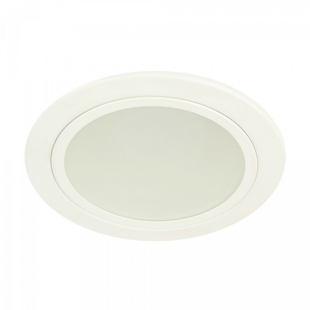 Empotrable fijo redondo cristal mr16 perlado blanco