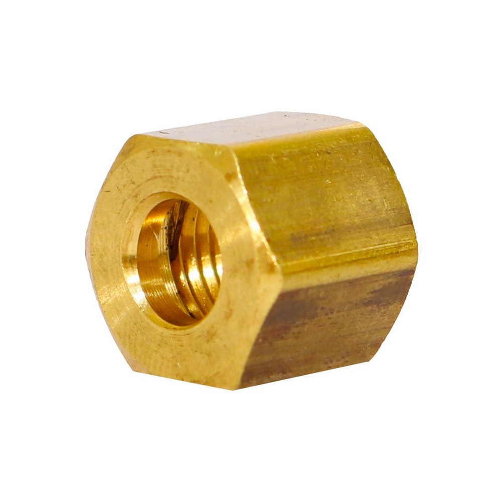 Tuerca de bronce compresión 1/4 pulg