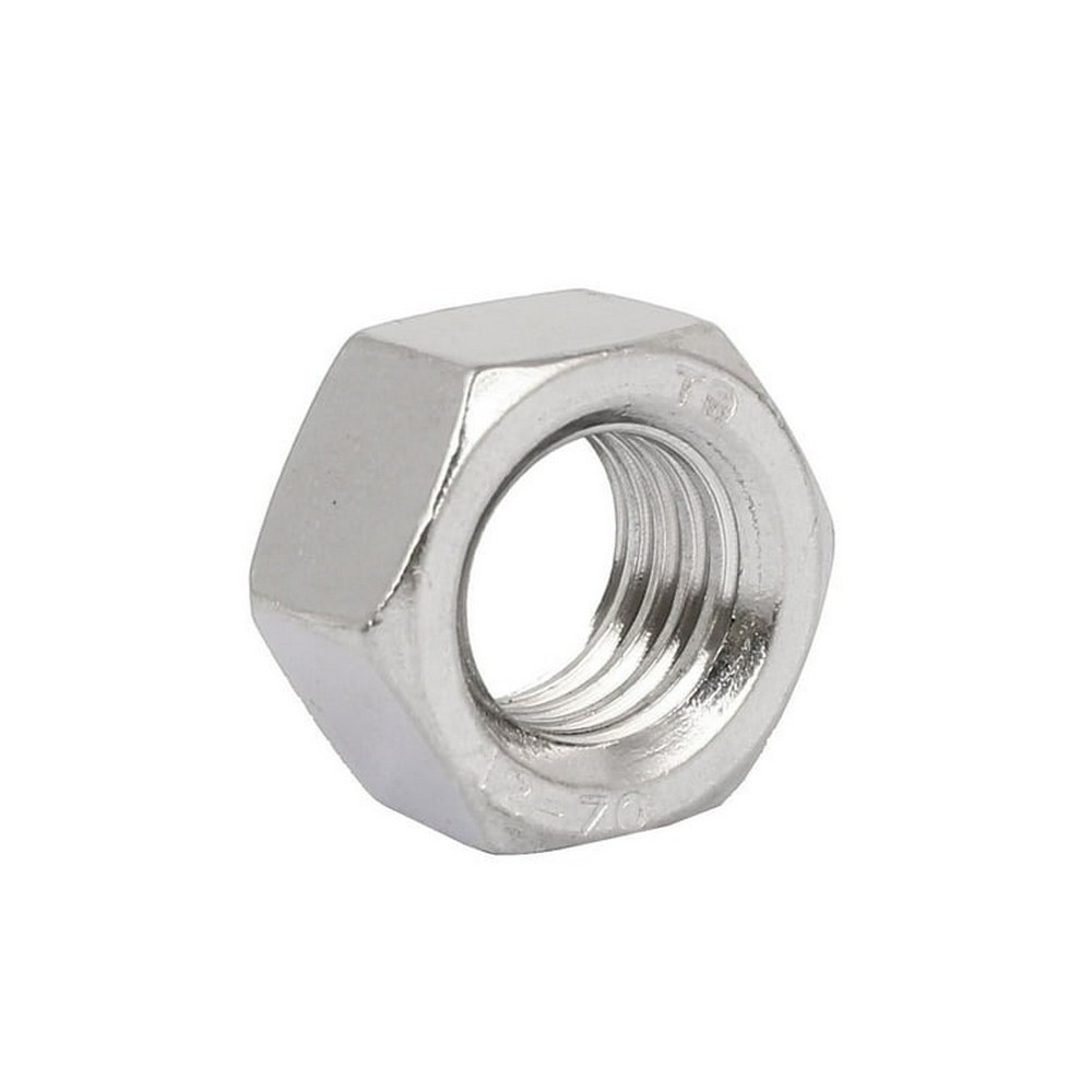 Tuerca hexagonal rosca ord 1/4 pulg (6.35 mm)