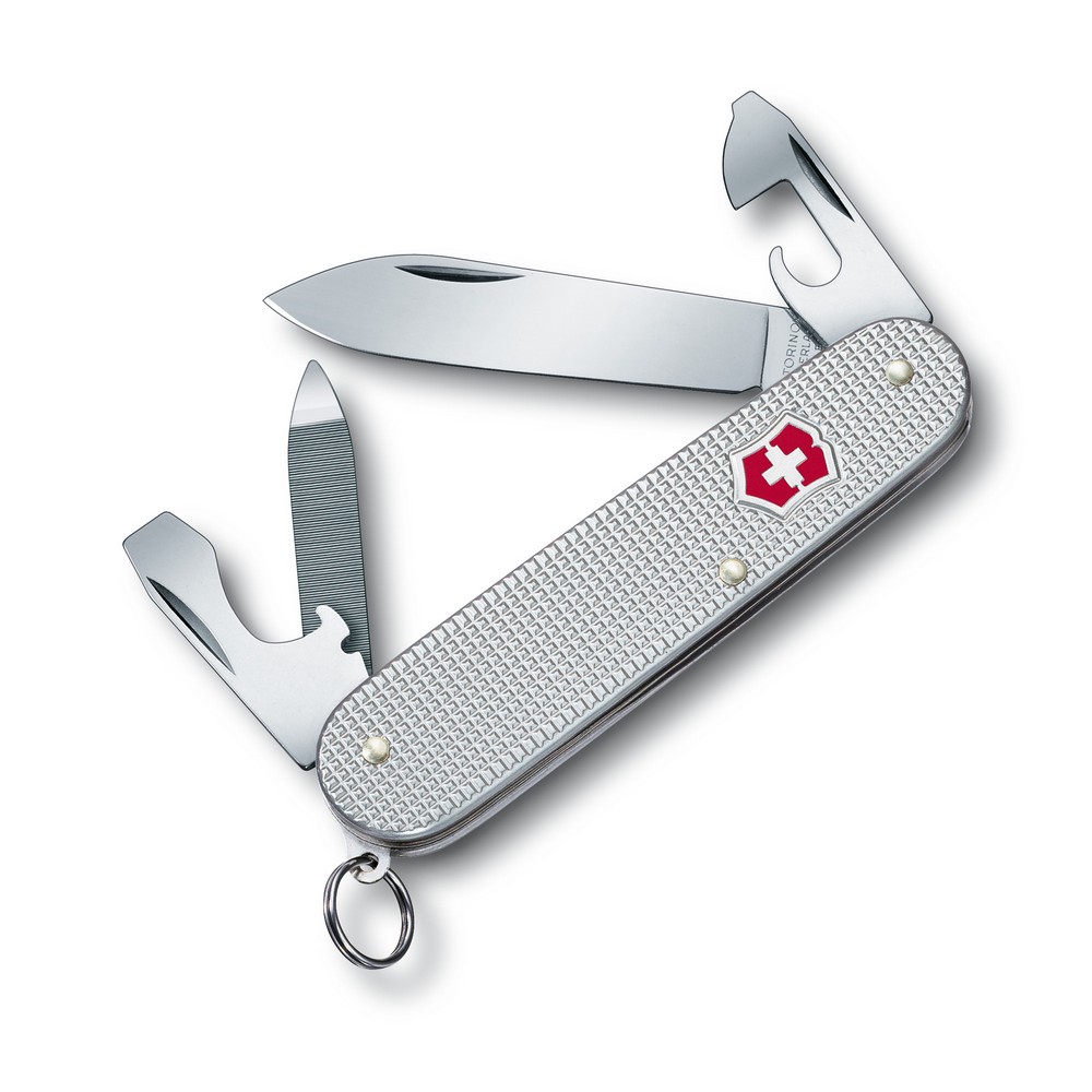 Navaja cadet alox plateada 9 en 1 swiss