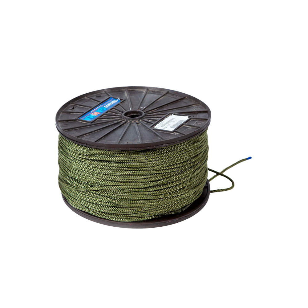 Cuerda trenzado 1/8 pulg verde militar gamma 3