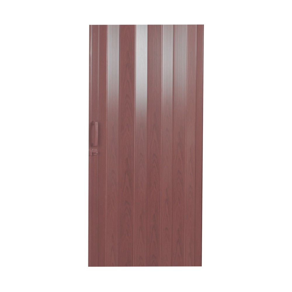 Puerta plegable milano 91x210 cm caoba