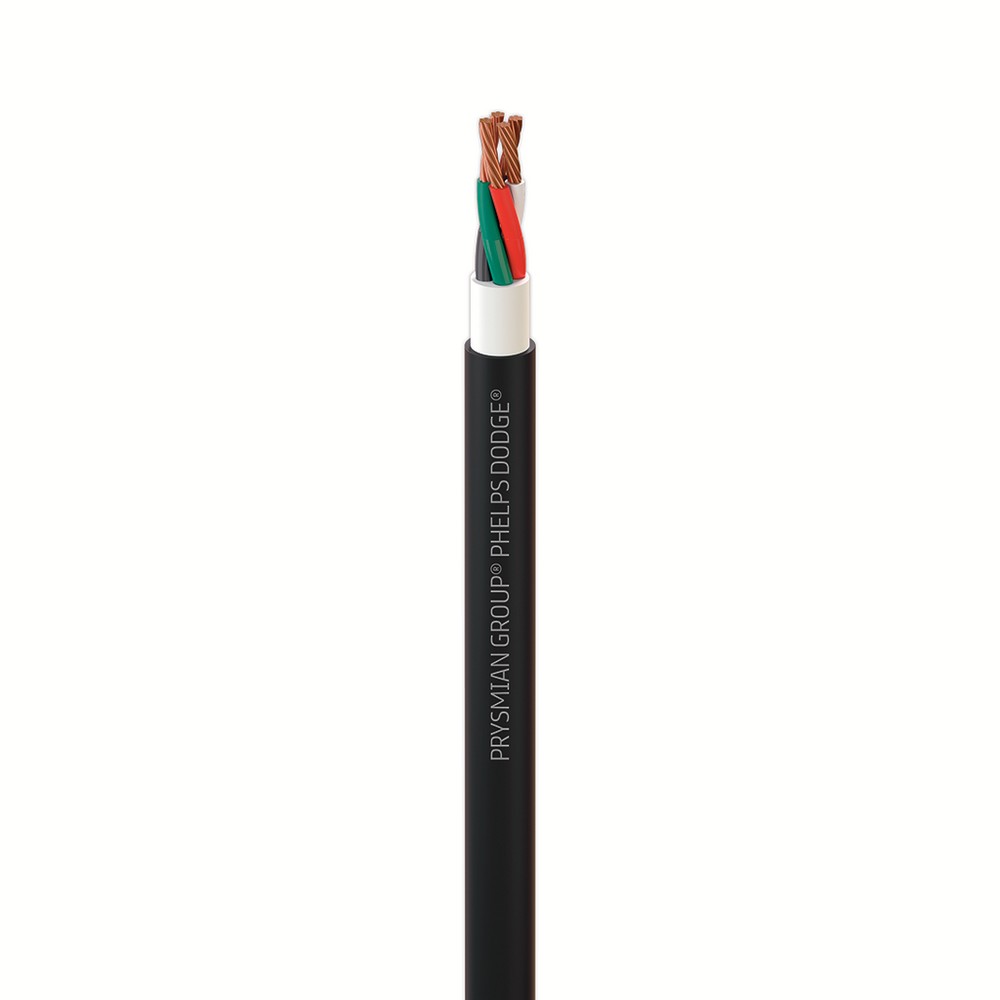 Cable eléctrico tgp 4x14 negro