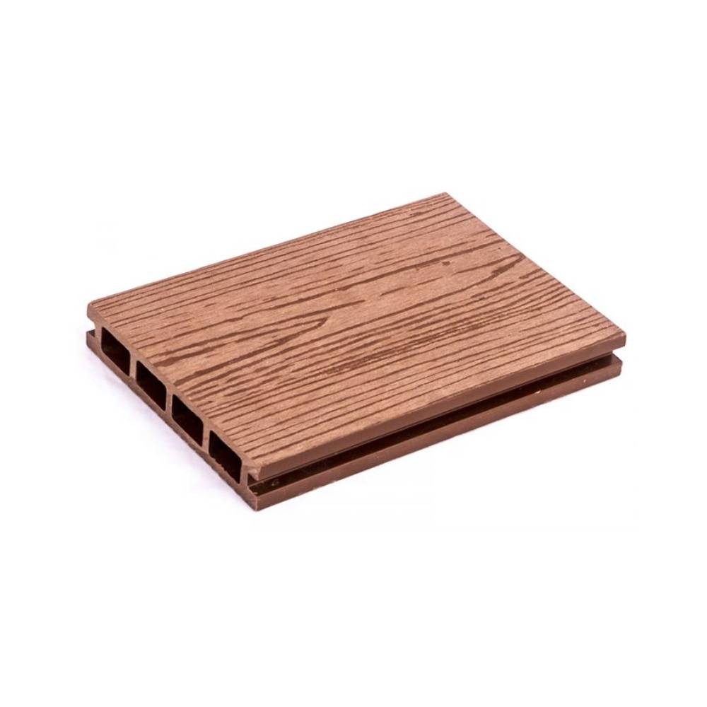 Panel deck madera 25 mm 14x290 cm cafe claro