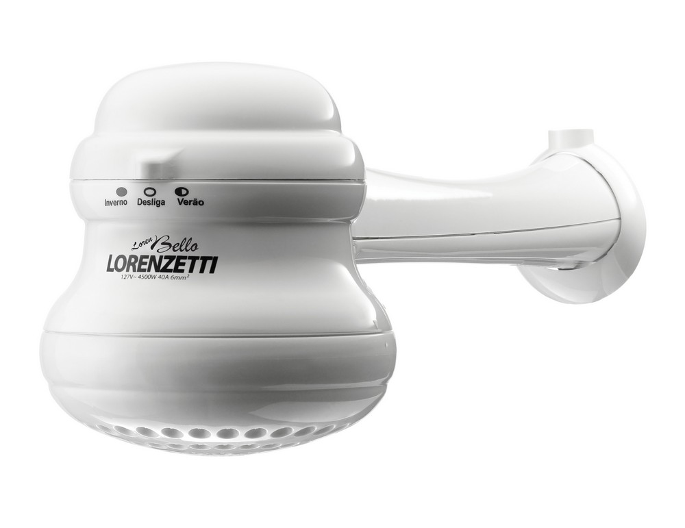 Cabeza ducha 4t 127v 5400w blanca lorenducha