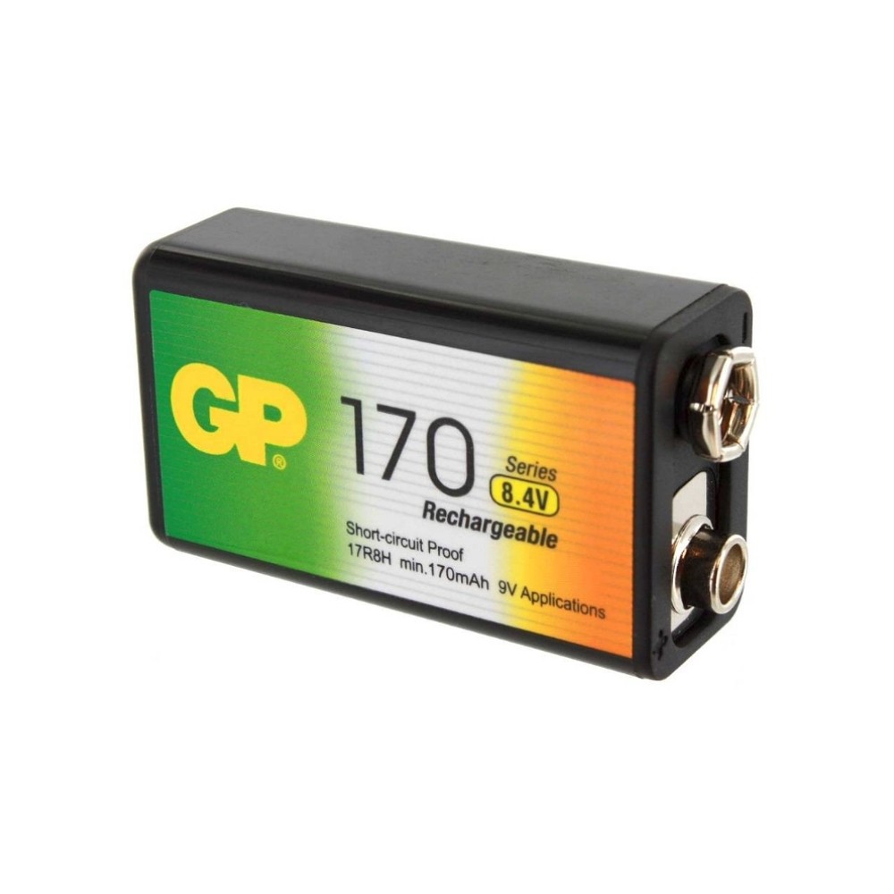 Batería recargable 9v 170mah