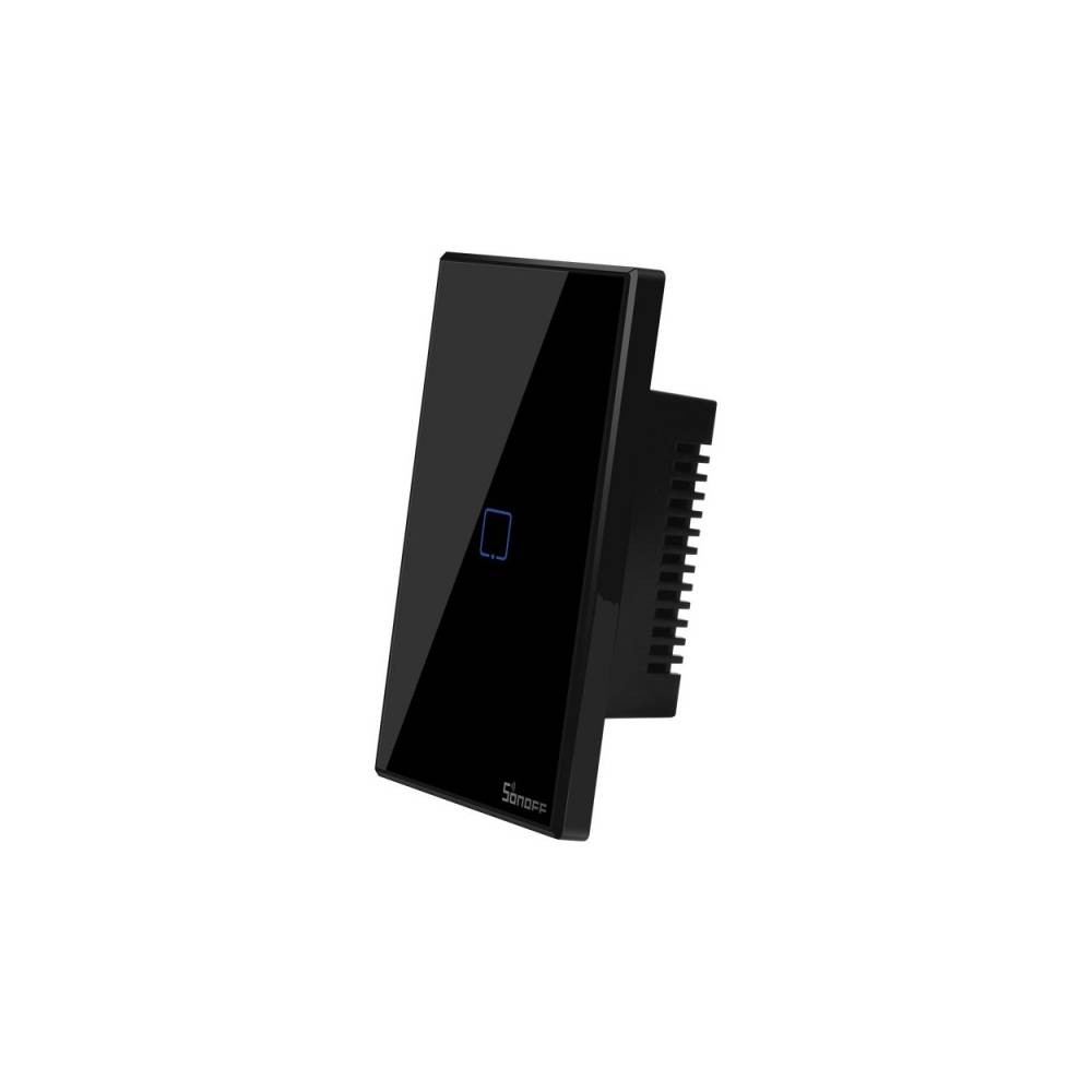 Interruptor sencillo de pared wifi blanco led blanca