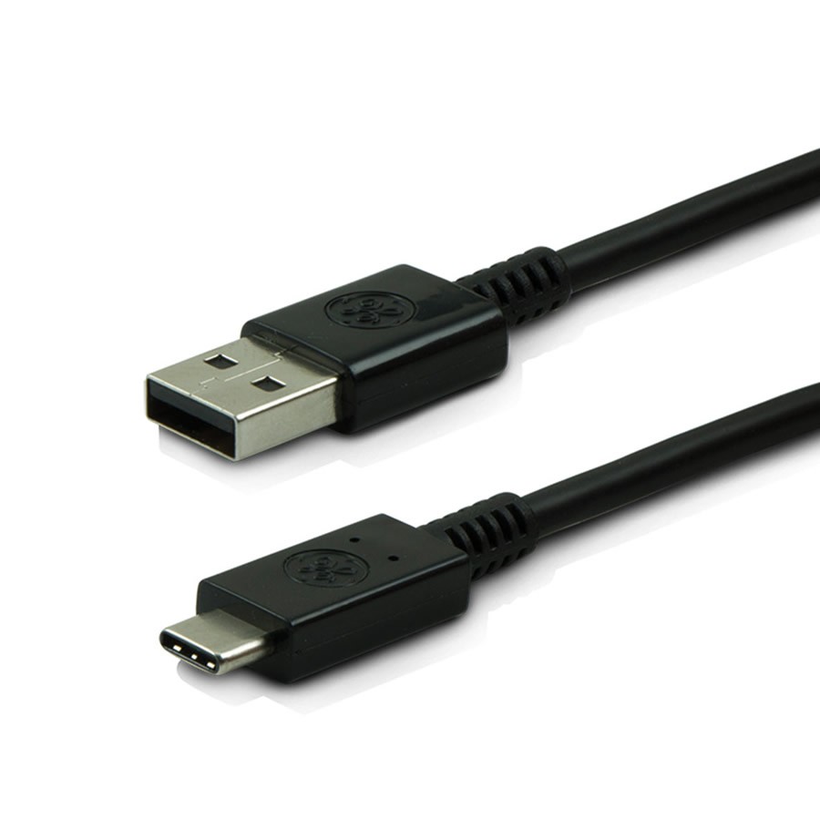 Cable usb a tipo c negro