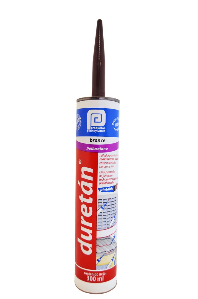 Sellador duretan 300ml 100 porciento pintable bronze