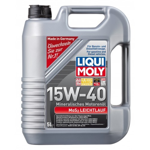 Aceite para motor con molideno 15w40 5 l