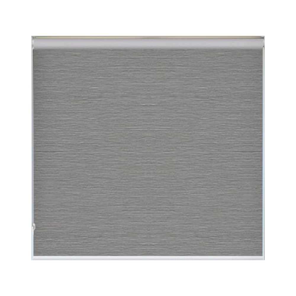 Cortina roller blackout 110x220 cm gris piedra